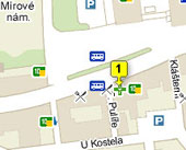 Mapa prodejna firmaKL